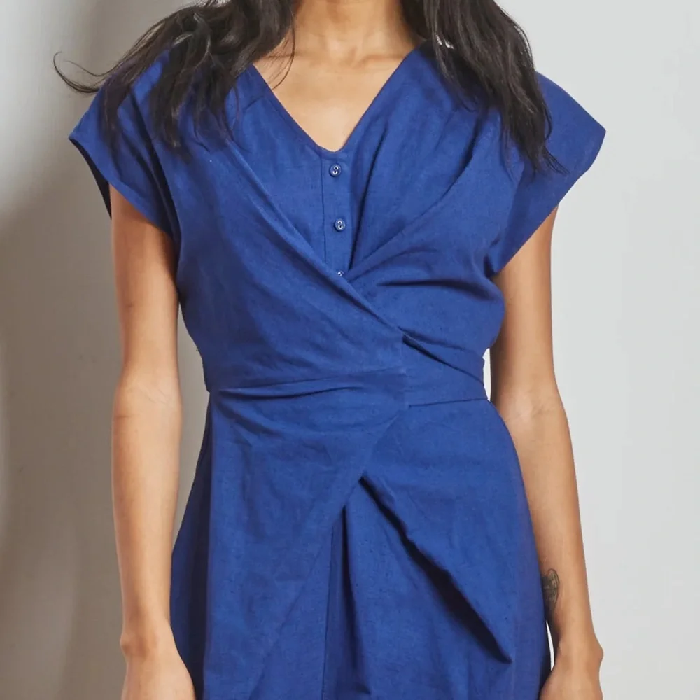 NWT Rujuta Sheth Venus Wrap Jumper in Mermaid, Size S - Picture 2 of 5